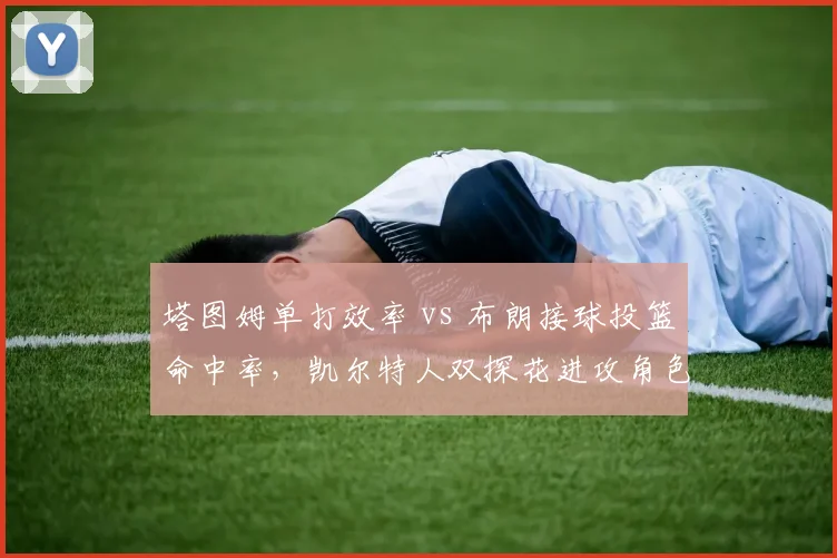 塔图姆单打效率 vs 布朗接球投篮命中率，凯尔特人双探花进攻角色分化